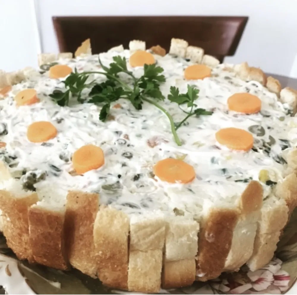 Chicken cake